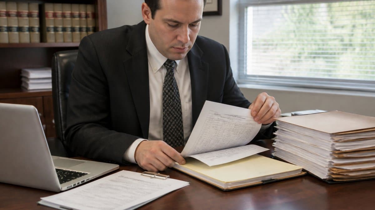 Professional reviewing medical records and pay stubs to learn how to claim compensation for lost earning capacity